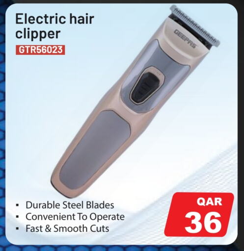 GEEPAS Hair Remover  available at Regency Group in Qatar - Al Wakra