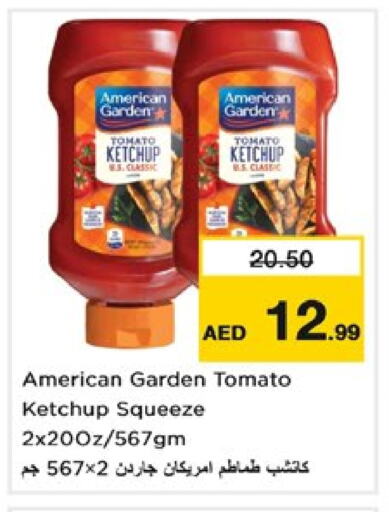 AMERICAN GARDEN Tomato Ketchup available at Nesto Hypermarket in UAE - Sharjah / Ajman