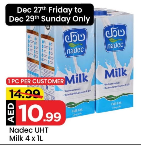 NADEC Long Life / UHT Milk available at Mark & Save Value Retail in UAE - Sharjah / Ajman