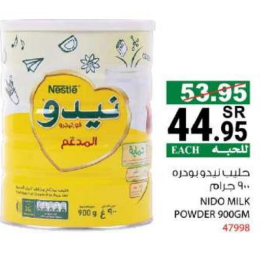 NIDO Milk Powder available at House Care in KSA, Saudi Arabia, Saudi - Mecca