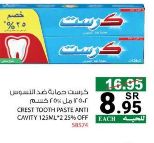 CREST Toothpaste available at House Care in KSA, Saudi Arabia, Saudi - Mecca