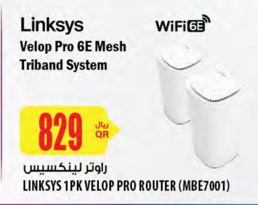 LINKSYS Wifi Router available at Al Meera in Qatar - Al Shamal