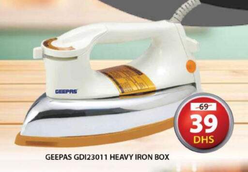 GEEPAS Ironbox available at Grand Hyper Market in UAE - Sharjah / Ajman