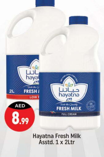 HAYATNA Fresh Milk available at Shaklan  in UAE - Dubai