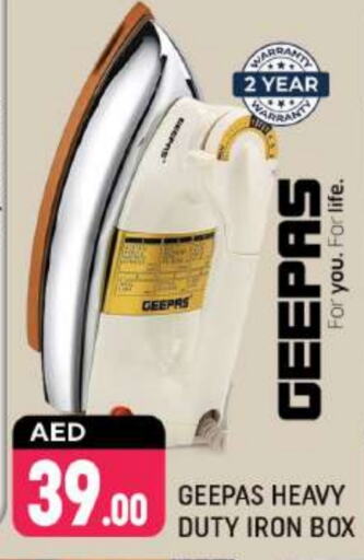 GEEPAS Ironbox available at Shaklan  in UAE - Dubai