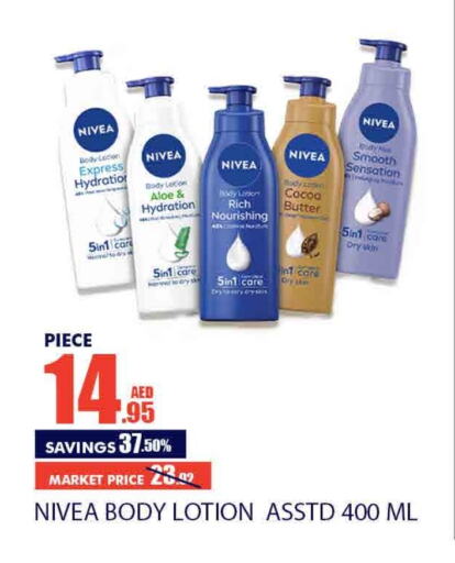 Nivea Body Lotion & Cream available at Bismi Wholesale in UAE - Dubai