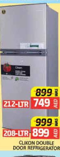 CLIKON Refrigerator available at Mango Hypermarket LLC in UAE - Dubai