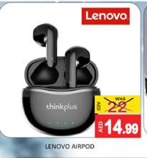 LENOVO Earphone available at Al Madina  in UAE - Dubai