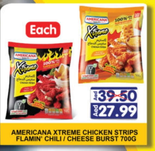 AMERICANA Chicken Strips available at Al Madina Hypermarket in UAE - Abu Dhabi