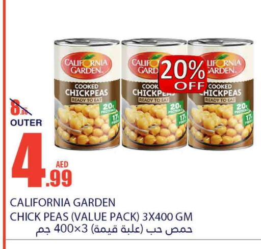 CALIFORNIA GARDEN Chick Peas available at Bismi Wholesale in UAE - Fujairah