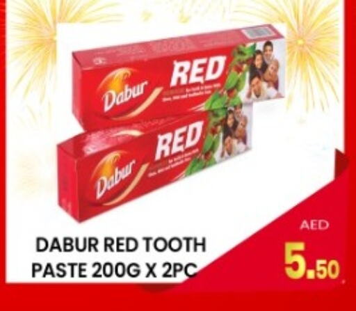 DABUR RED Toothpaste available at Lucky Center in UAE - Sharjah / Ajman