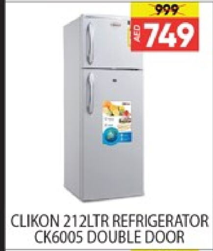 CLIKON Refrigerator available at Mango Hypermarket LLC in UAE - Dubai