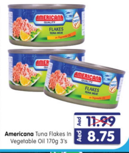 AMERICANA Tuna - Canned available at Al Madina Hypermarket in UAE - Abu Dhabi