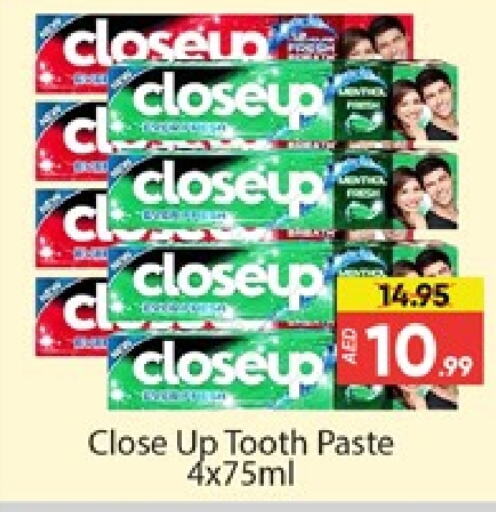 CLOSE UP Toothpaste available at Mango Hypermarket LLC in UAE - Dubai