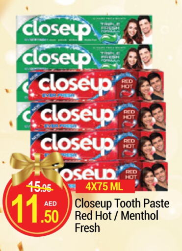 CLOSE UP Toothpaste available at NEW W MART SUPERMARKET  in UAE - Dubai