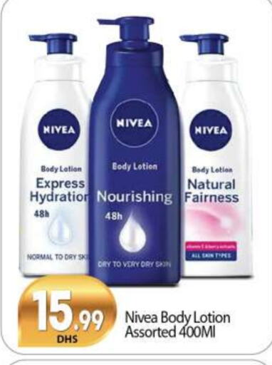 Nivea Body Lotion & Cream available at BIGmart in UAE - Dubai