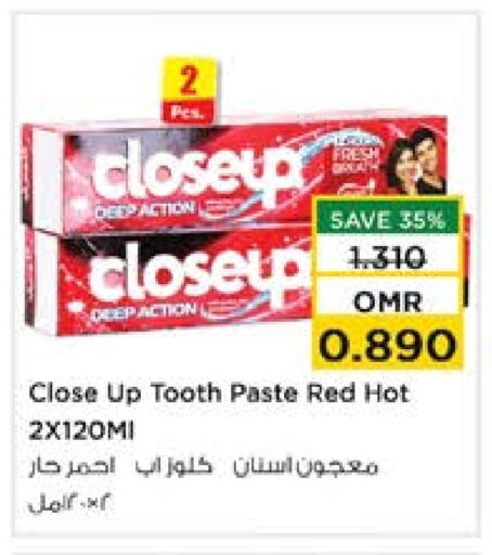 CLOSE UP Toothpaste available at Nesto Hyper Market   in Oman - Muscat