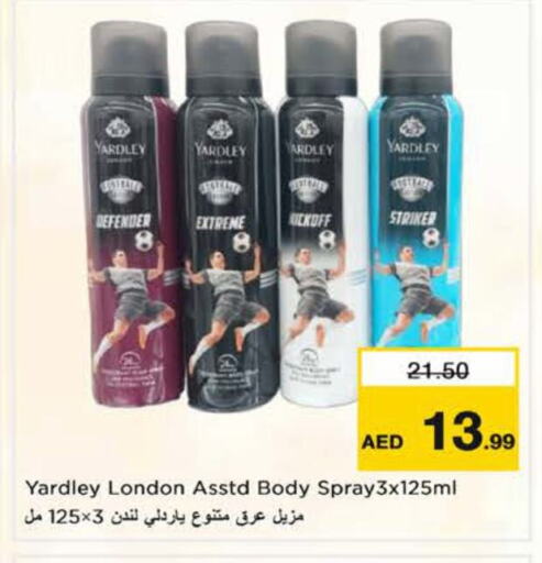 YARDLEY available at Nesto Hypermarket in UAE - Sharjah / Ajman