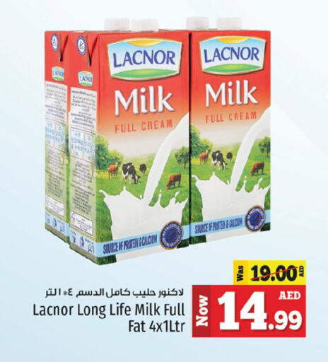 LACNOR Long Life / UHT Milk available at Kenz Hypermarket in UAE - Sharjah / Ajman