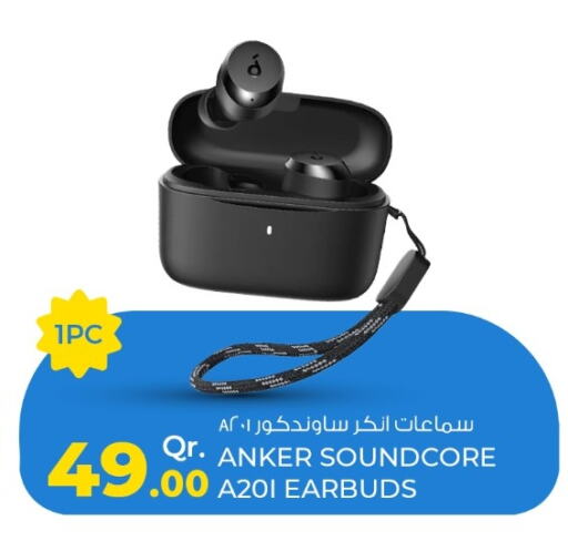 Anker Earphone available at Rawabi Hypermarkets in Qatar - Al Wakra