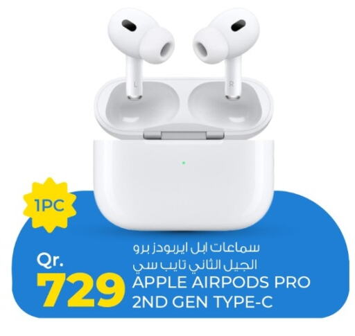 APPLE Earphone available at Rawabi Hypermarkets in Qatar - Al Shamal