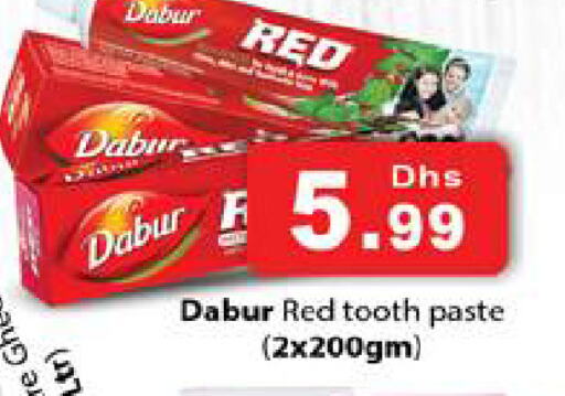 DABUR Toothpaste available at Gulf Hypermarket LLC in UAE - Ras al Khaimah