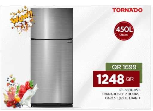 TORNADO Refrigerator  in Bin Saif Electronics  in Qatar - Al Shamal