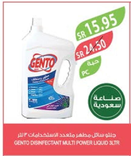 GENTO Disinfectant  in Farm  in KSA, Saudi Arabia, Saudi - Al-Kharj