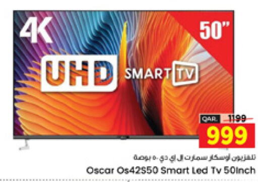 OSCAR Smart TV  in Paris Hypermarket in Qatar - Al-Shahaniya