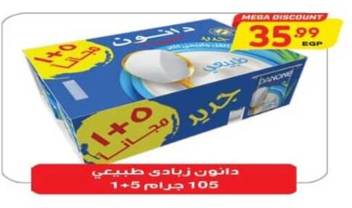 DANONE Yoghurt  in El.Husseini supermarket  in Egypt - Cairo