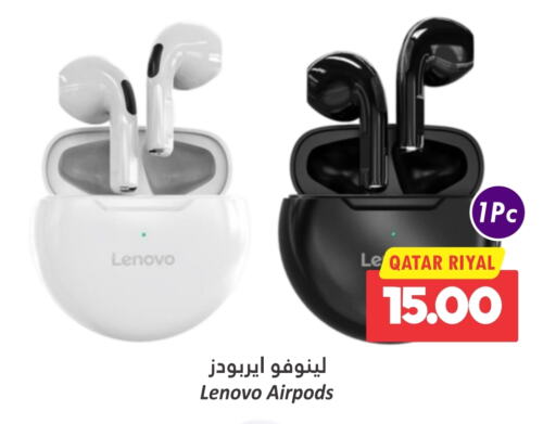 LENOVO Earphone  in Dana Hypermarket in Qatar - Al Khor