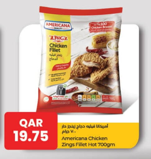 AMERICANA Chicken Fillet  in LuLu Hypermarket in Qatar - Al Rayyan