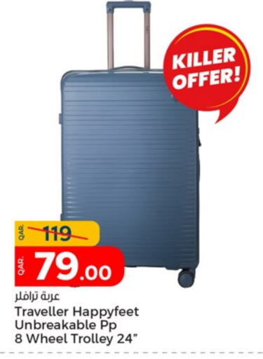  Trolley  in Paris Hypermarket in Qatar - Al Wakra