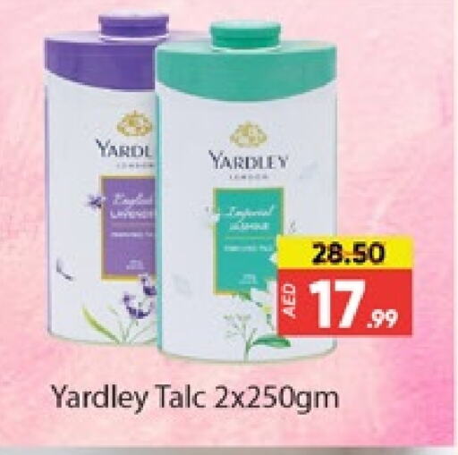 YARDLEY Talcum Powder available at Al Madina  in UAE - Dubai