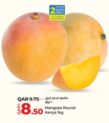 Mangoes from Kenya available at LuLu Hypermarket in Qatar - Al Khor