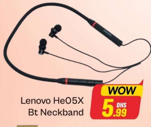 LENOVO Earphone available at Al Madina  in UAE - Dubai