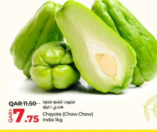 Chayote from India available at LuLu Hypermarket in Qatar - Al Daayen