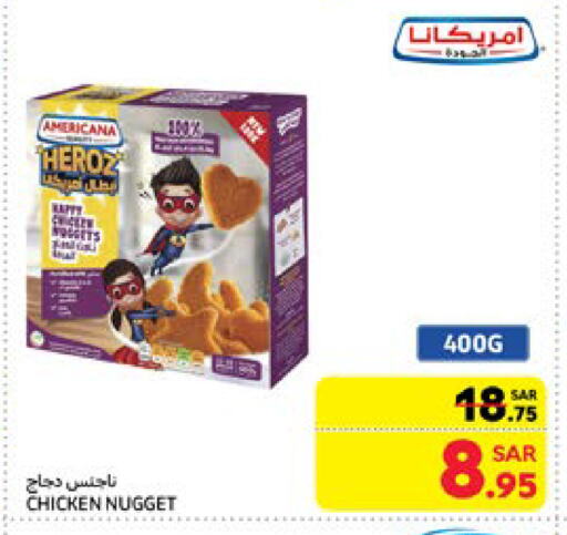 AMERICANA Chicken Nuggets available at Carrefour in KSA, Saudi Arabia, Saudi - Jeddah