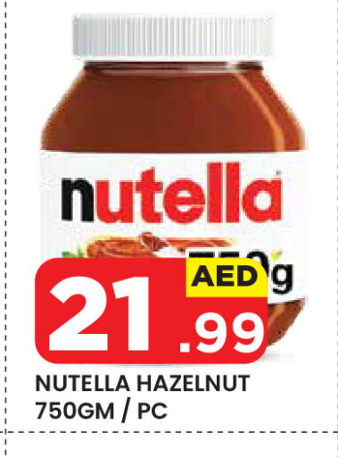 NUTELLA Chocolate Spread available at Baniyas Spike  in UAE - Al Ain