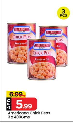 AMERICANA Chick Peas available at Mark & Save Value Retail in UAE - Sharjah / Ajman