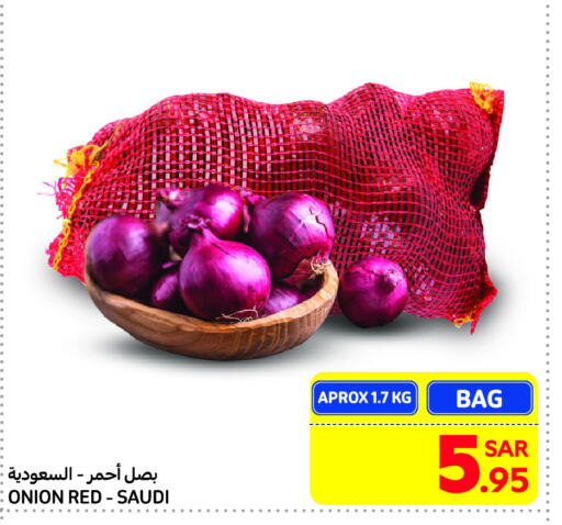 Onion from Saudi Arabia available at Carrefour Market in KSA, Saudi Arabia, Saudi - Riyadh