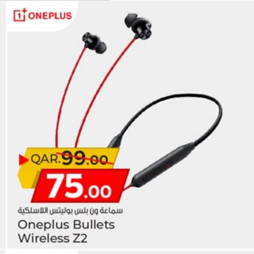 ONEPLUS Earphone available at Paris Hypermarket in Qatar - Al Rayyan