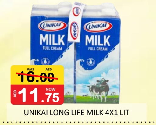 UNIKAI Long Life / UHT Milk available at ROYAL GULF HYPERMARKET LLC in UAE - Abu Dhabi