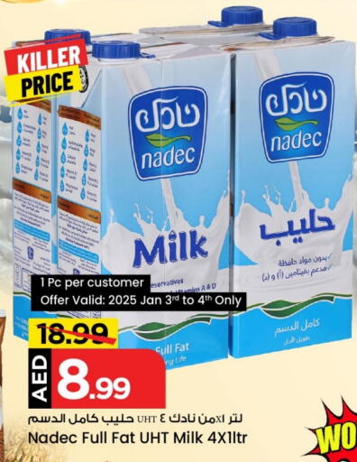 NADEC Long Life / UHT Milk available at Mark & Save Value Retail in UAE - Sharjah / Ajman