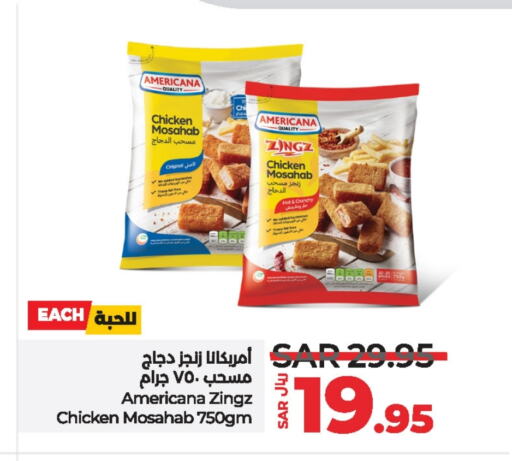 AMERICANA Chicken Mosahab available at LULU Hypermarket in KSA, Saudi Arabia, Saudi - Al Hasa