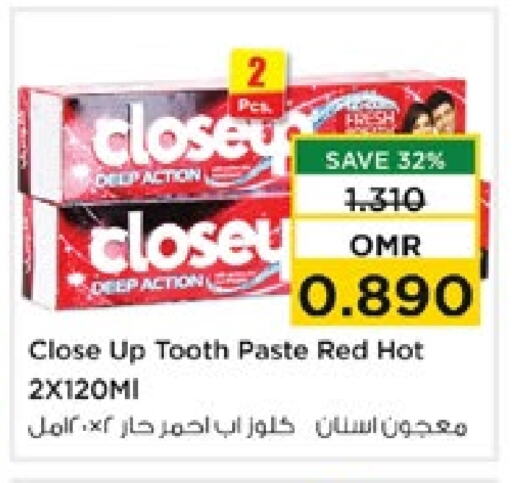 CLOSE UP Toothpaste available at Nesto Hyper Market   in Oman - Muscat