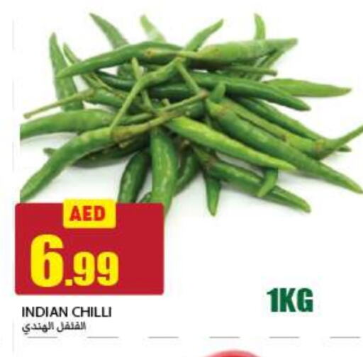  Chilli / Capsicum  in Rawabi Market Ajman in UAE - Sharjah / Ajman