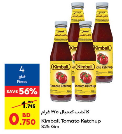 KIMBALL Tomato Ketchup  in Carrefour in Bahrain