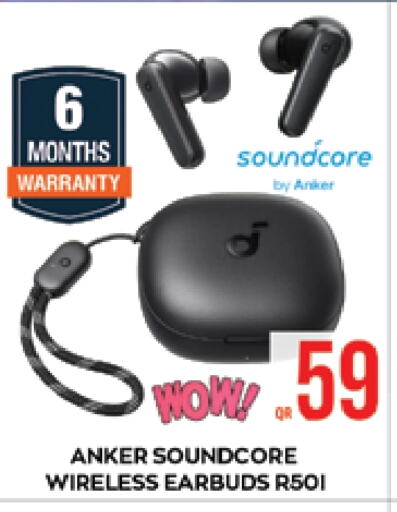 Anker Earphone  in Majlis Shopping Center in Qatar - Al Rayyan