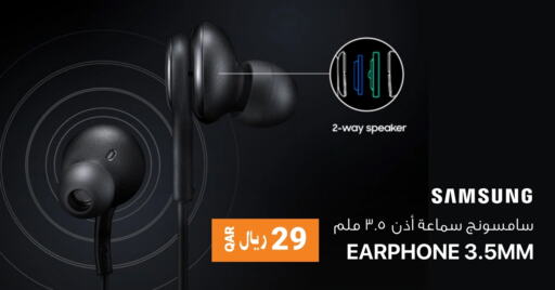 SAMSUNG Earphone  in RP Tech in Qatar - Al-Shahaniya